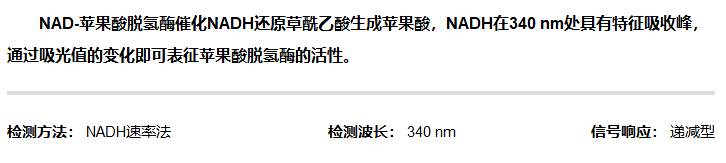 NAD-苹果酸脱氢酶活性检测试剂盒图示2